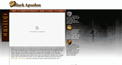 Desktop Screenshot of markapsolon.com